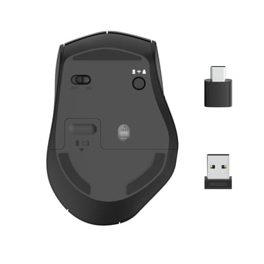 Hama MW-600 Mouse ottico senza fili RF per destrimani 2400 DPI