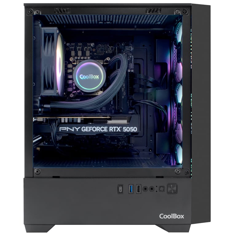 DeepGaming PC Gamer Venom Intel Core i9 RAM RTX 3050 6Go SSD + HDD Windows 11 Pro Refroidissement par liquide WiFi + Bluetooth Neuf - vue 2