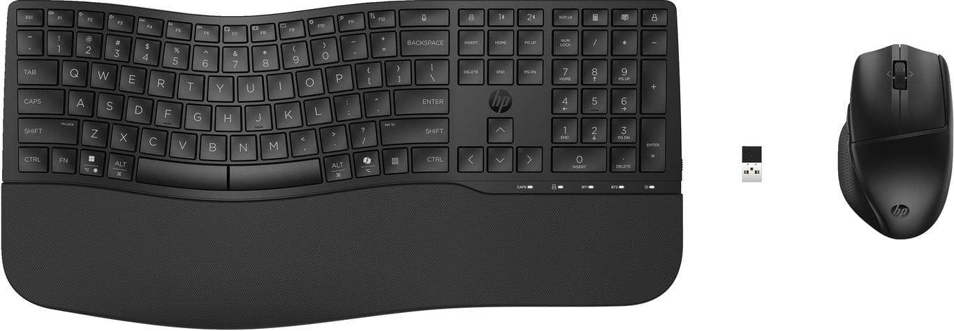 HP 685 Ensemble clavier et bi mode agencement à 3 zones appareils 23 touches programmables détection automatique du système d'exploitation déplacement des touches à profil... - vue 4