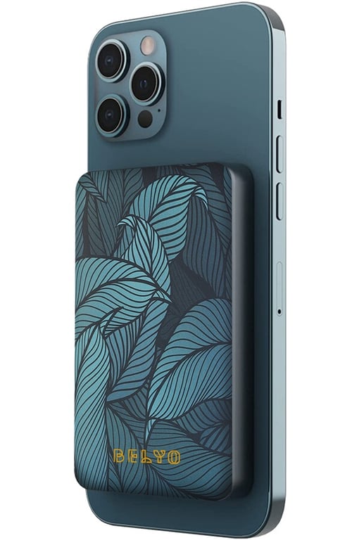 Batterie externe induction magnétique Belyo 5000 mAh et - vue 3