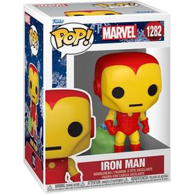 Marvel Holiday Figurine POP! Iron Man wBag 9 cm - vue 2
