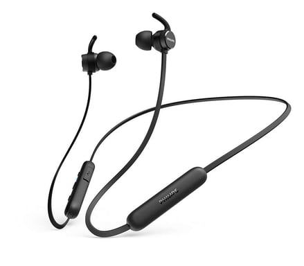 Philips TAE1205BK/00 auricular y casco Auriculares Inalámbrico Dentro de oído Llamadas/Música Bluetooth Negro