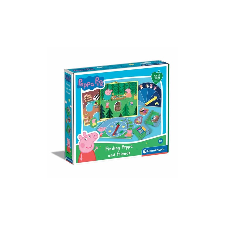 Clementoni Peppa Pig Finding Peppa and Friends Jeu de société Voyage/aventure - Neuf