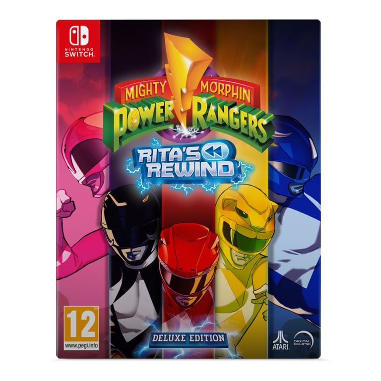 Mighty Morphin Power Rangers Rita s Rewind Deluxe Edition Nintendo Switch - Neuf