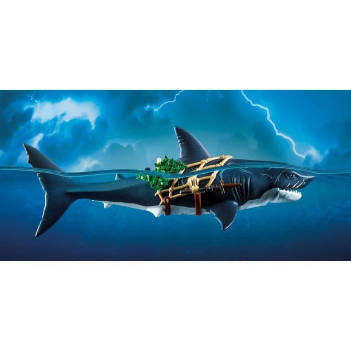 Pirate Et Requin Avec Mâchoire Articulée Playmobil La Boite - vue 4