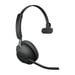 Jabra Evolve2 65, MS Auriculares inalámbricos mono Diadema Escritorio/Centro de llamadas USB Tipo-C Bluetooth Negro