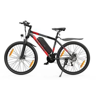 Bicicleta Eléctrico M27-1 | Velocidad Máx 25 km/h | Autonomía 55 km | Motor 250W | Batería 48V 13Ah | Neumáticos de 27.5 Pulgadas | Negro Y Rojo