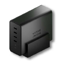 Native Union FAST-PD140-BLK-EU chargeur d'appareils mobiles Ordinateur portable, Smartphone, Tablette Noir Secteur Charge rapide Intérieure - Neuf