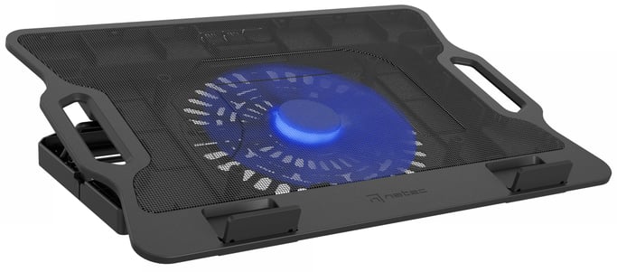 NATEC DIPPER 2 almohadilla fría 43,9 cm (17.3'') 650 RPM Negro