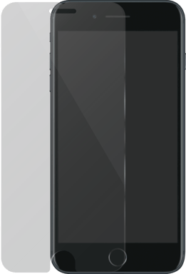 Protection d'écran premium en verre trempé pour Apple iPhone 6/6s/7/8, Transparent