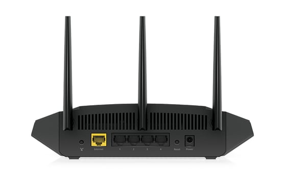 NETGEAR Nighthawk 4-Stream AX1800 WiFi 6 Router (RAX10) router inalámbrico Gigabit Ethernet Doble banda (2,4 GHz / 5 GHz) Negro