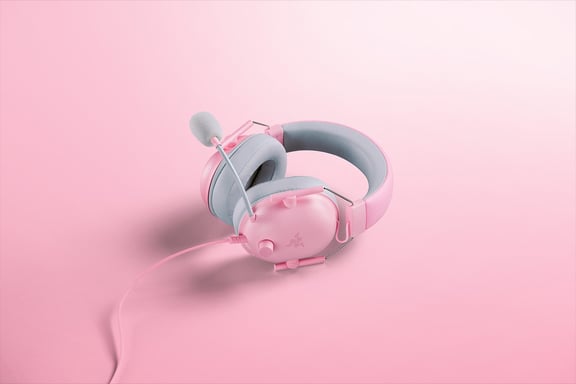 Razer Blackshark V2 X Cuffie con archetto cablato Play Pink