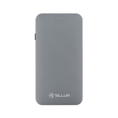 Tellur Power Bank QC 3.0 Fast Charge, 5000mAh, 3en1 (Micro USB & Lightning & Type C), Gris