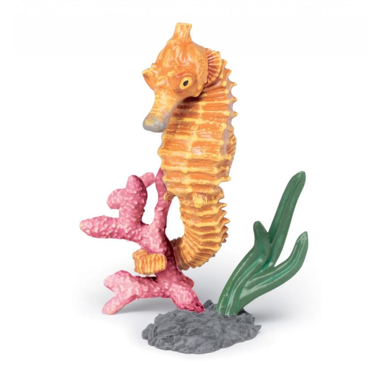 Figurine Hippocampe PAPO Cheval de Mer en Détail Réaliste Neuf