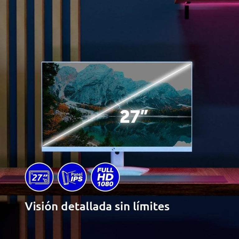 Écran Alurin ALU 27 100IPS F 27 IPS FHD 100Hz FreeSync VESA 75x75 Neuf - vue 2