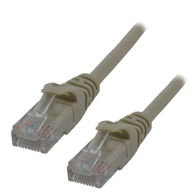 MCL RJ45 CAT6 A U/UTP 0.5m câble de réseau Gris 0,5 m Cat6a U/UTP (UTP)