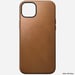 Nomad Modern Leather Case Custodia protettiva per telefoni cellulari 17 cm (6,7'') Cover colorata per Apple iPhone 15 Plus