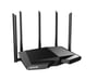 Tenda TX27 PRO router inalámbrico Gigabit Ethernet Tribanda (2.4 GHz / 5 GHz / 6 GHz) Negro