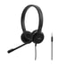 Lenovo Pro Wired Stereo VOIP Auriculares Alámbrico Diadema Oficina/Centro de llamadas Negro