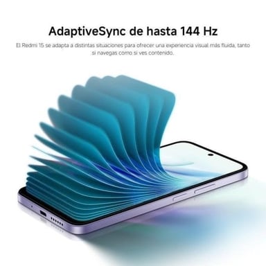 Xiaomi Redmi 15 4G 8GB/256GB Negro (Midnight Black) Dual SIM