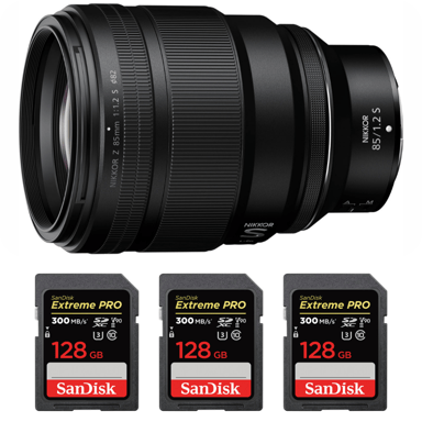 Nikon Z 85mm F1.2 S - vue 1