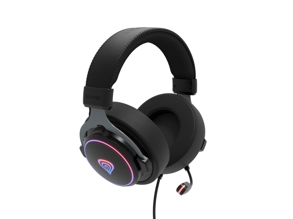 GENESIS Neon 764 Casque Avec fil Arceau Gaming USB Type A Neuf - vue 2