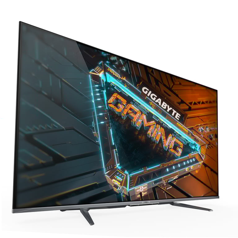 GIGABYTE S55U Écran gaming 55 UHD 3840 x 2160 120Hz 2ms 500 cdm² FreeSync Premium HDR Ready HDMI 2.1 Neuf - vue 3