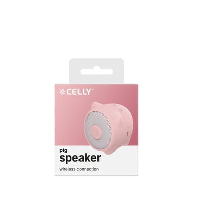 Celly WSPIG altavoz portátil o de fiesta Altavoz para fiestas Rosa 3 W