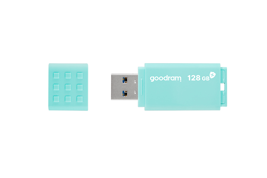 Goodram UME3 lecteur USB flash 128 Go USB Type-A 3.2 Gen 1 (3.1 Gen 1) Turquoise - Neuf