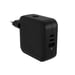 HYPER HJ1003BKWWGL cargador de dispositivo móvil Portátil, Smartphone, Tableta Negro Corriente alterna Carga rápida Interior