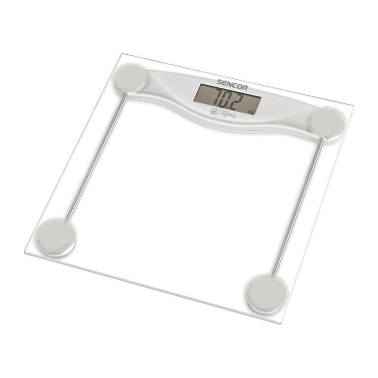 Pèse personne Sencor SBS 113SL Design ultra fin Surface en verre Capacité 180 kg - vue 2