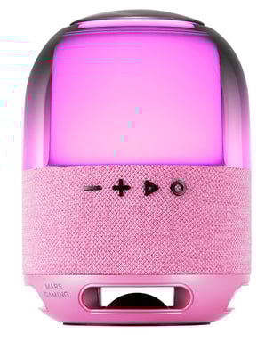 Mars Gaming MSFLOWP haut-parleur portable et de fête Enceinte portable stéréo Rose 15 W
