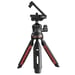 Hama Solid II, 21B treppiede per smartphone/fotocamera digitale 3 piedi Nero, rosso