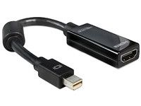 Adattatore DeLOCK mini Displayport / HDMI 0,18 m HDMI tipo A (standard) Nero
