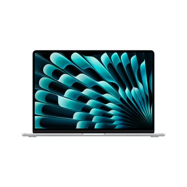 MacBook Air M3 (2024) 15.3',  GHz 512 Go 16 Go  Apple GPU, Argent - AZERTY