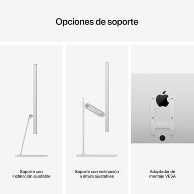 Apple Studio Display écran plat de PC 68,6 cm (27'') 5120 x 2880 pixels 5K Ultra HD Argent