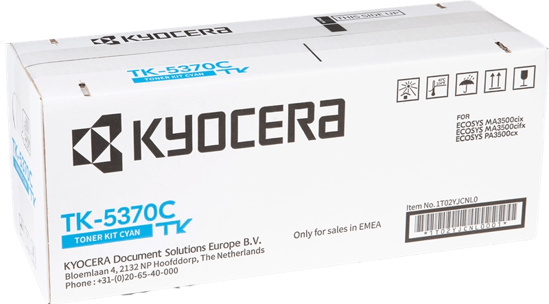 Cartouche de toner originale Kyocera TK5370 1T02YJ0NL0TK5370K Neuf