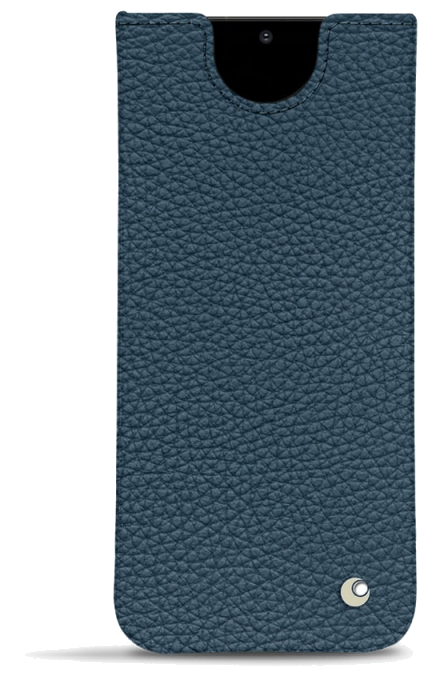 Pochette cuir Samsung Galaxy S20 Ultra 5G - PochetteBleu