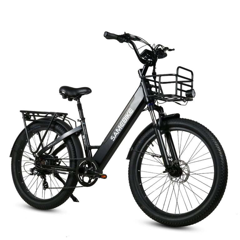 Vélo électrique Samebike RS A01 Plus moteur batterie 48 V 14 Ah pneus larges 26 x 3 0 pouces vélo de ville à assistance électrique Neuf - vue 2