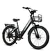 Samebike RS-A01 Plus Bici elettrica Motore da 750 W Batteria da 48 V 14 Ah 26*3.0 pollici Pneumatici Fat Step-thru City Commuter Ebike