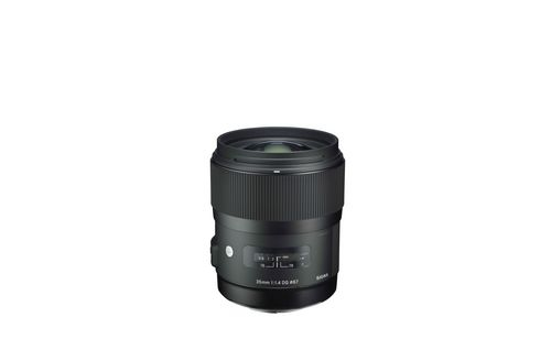 Sigma 35mm / f 1.4 DG HSM Sony FE MILC / SLR Objetivo ancho Negro