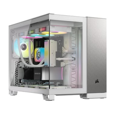 Corsair CC-9011289-WW unité centrale Midi Tower Gris, Blanc