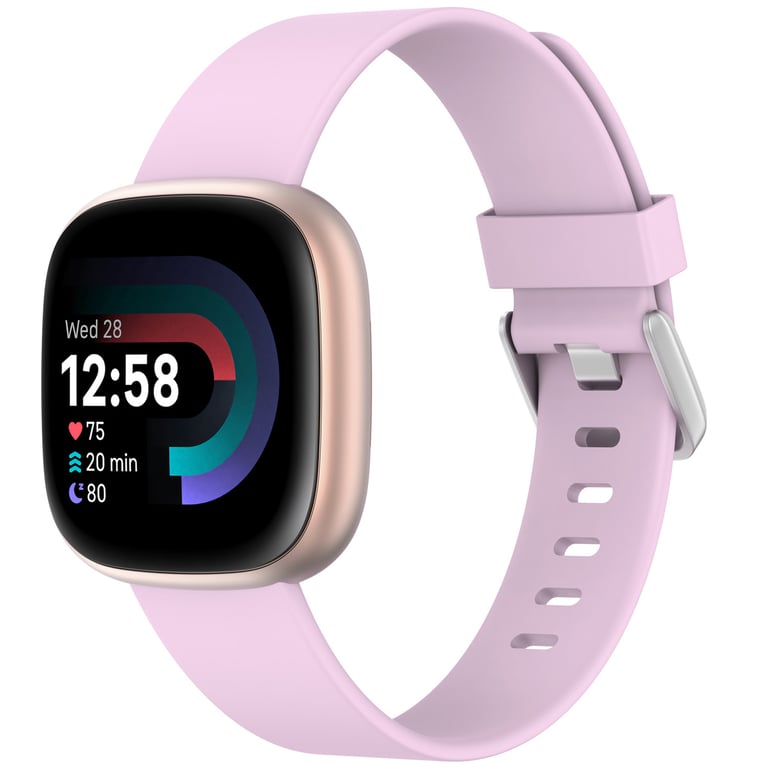 imoshion Bracelet en silicone pour Fitbit Versa 2 / Versa Lite Taille Vieux Neuf