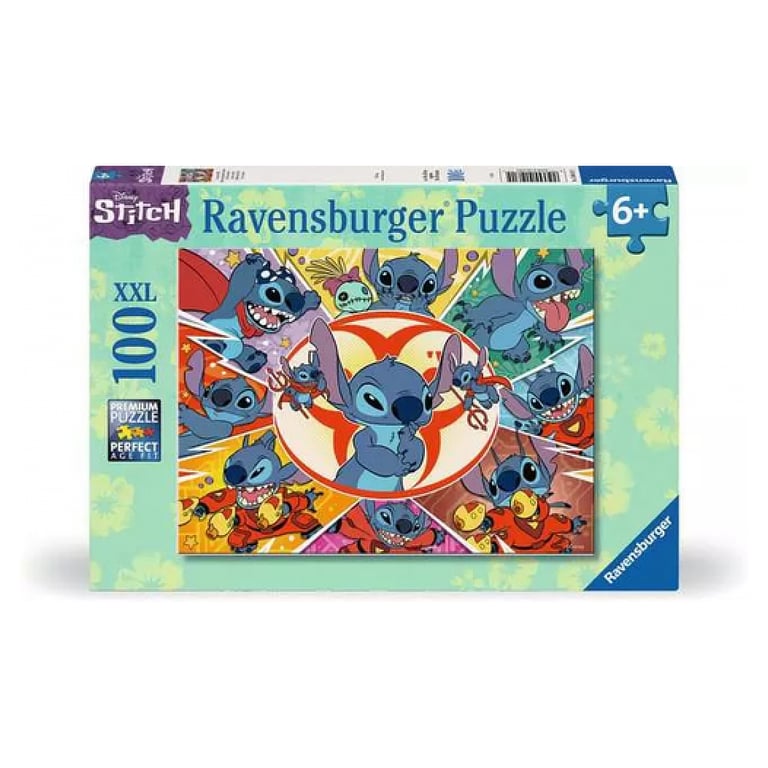Puzzle 100 pièces : Dans mon propre univers Stitch Disney Ravensburger France - vue 4