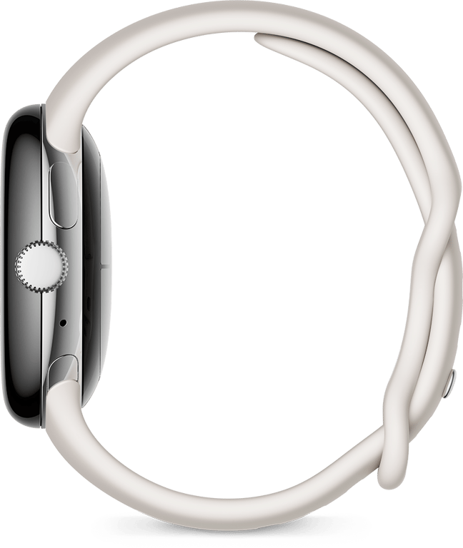 Bracelet Google Pixel Watch Active Silicone Taille S+L Gris Clair Google - Neuf