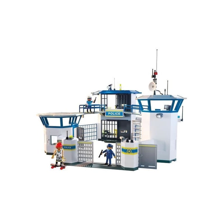 Playmobil 71873 Centre de commandement de la police, Les policiers, City Action, 253 pieces, Des 4 ans - Neuf