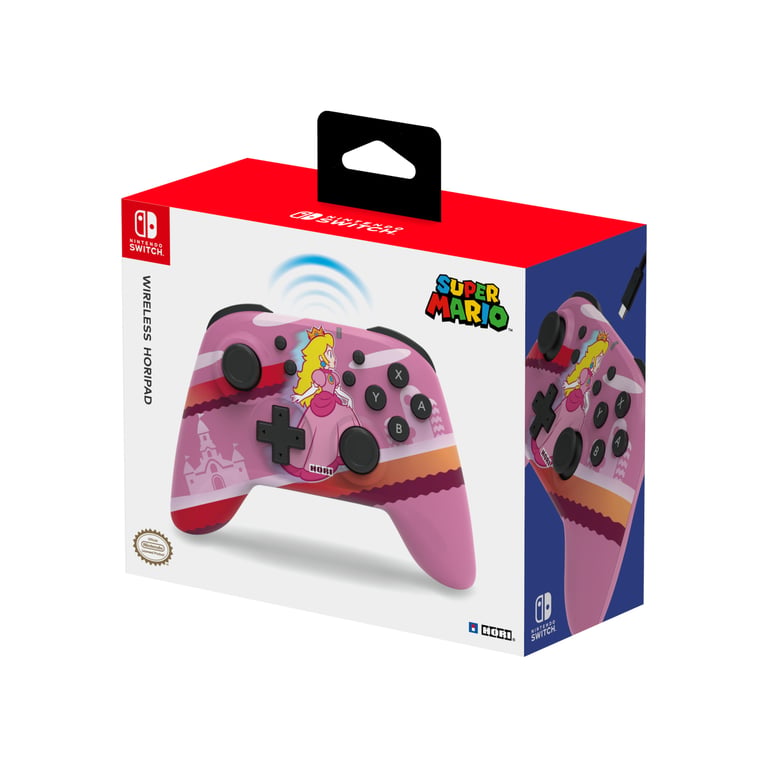 HORI Manette Horipad Sans Fil Princesse pour Nintendo Switch sous Licence Officielle - vue 2