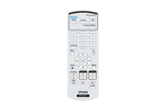 Epson EB-W53 4000 ANSI lumens 3LCD WXGA (1200x800) Blanc - Neuf Blanc - vue 3