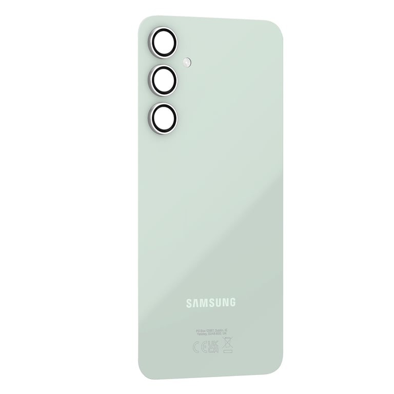 Vitre Arrière pour Samsung Galaxy S23 FE avec Lentille Caméra Original pâle Neuf - vue 4
