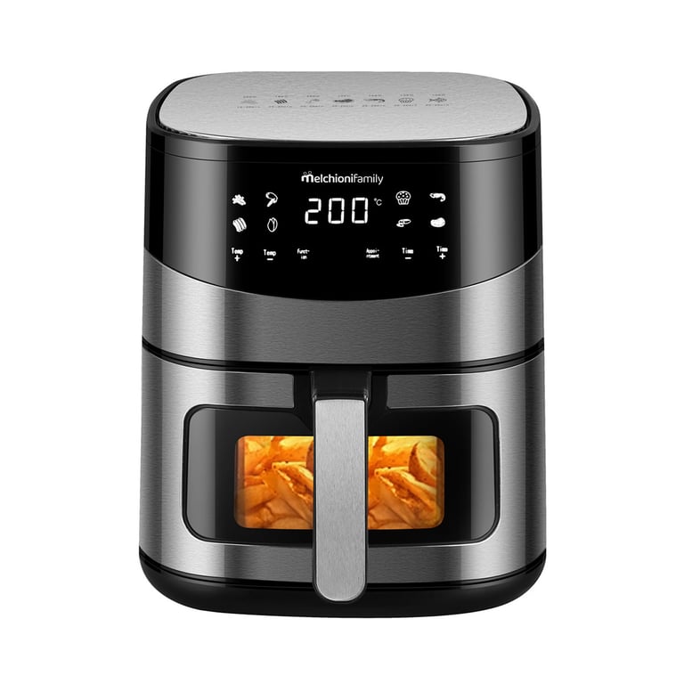 Melchioni ARIANNA Unique Autonome Friteuse d'air chaud Acier inoxydable Neuf